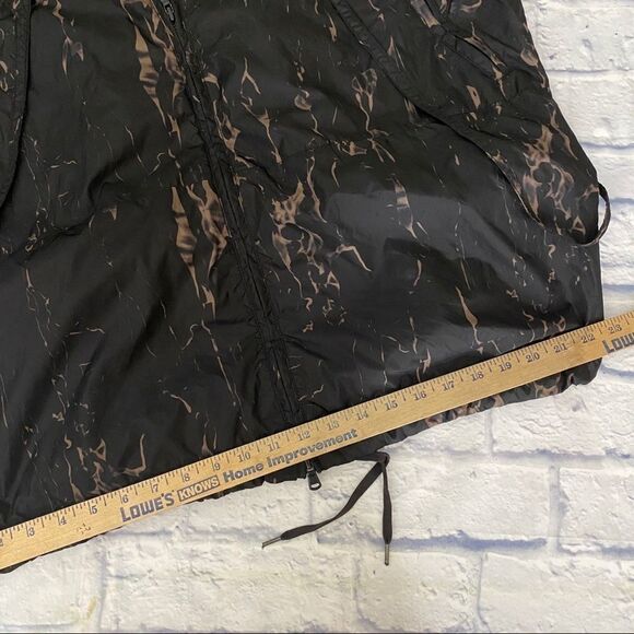 Diesel Oversized Windbreaker Jacket Black and Gold Runway Fashion Show - Picture 9 of 15